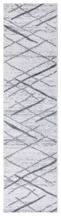 Salvador Geometric Modern Rug V2 - White