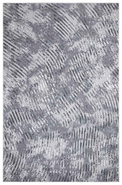 Stratus Striped Rug - Grey