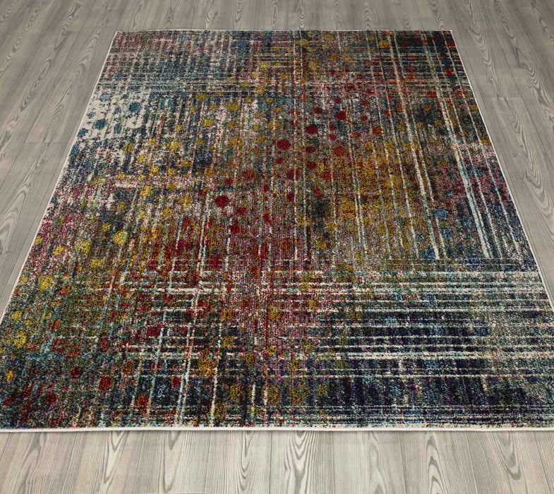 Miami Abstract Design Rug (V3) - Multi