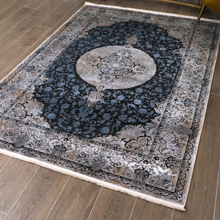 Elexus Ruby Traditional Rug - Beige
