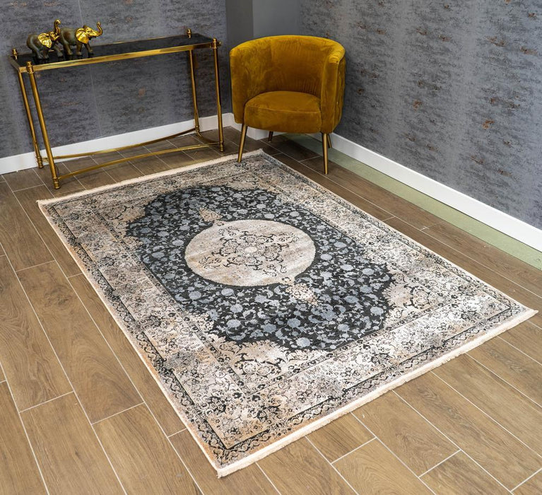 Elexus Ruby Traditional Rug - Beige
