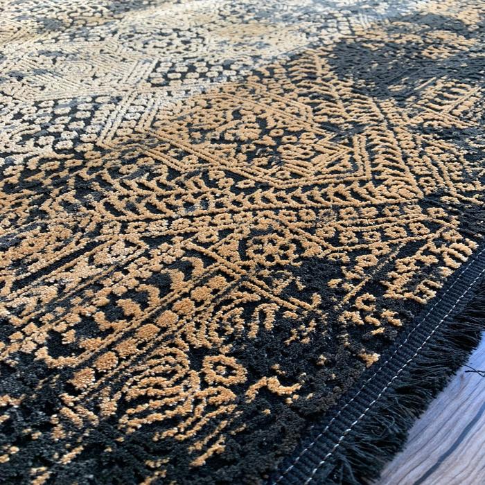 Luxy Bronze Faded Rug - Bronze