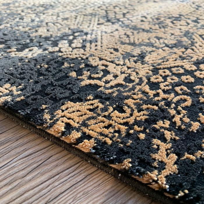 Luxy Bronze Faded Rug - Bronze
