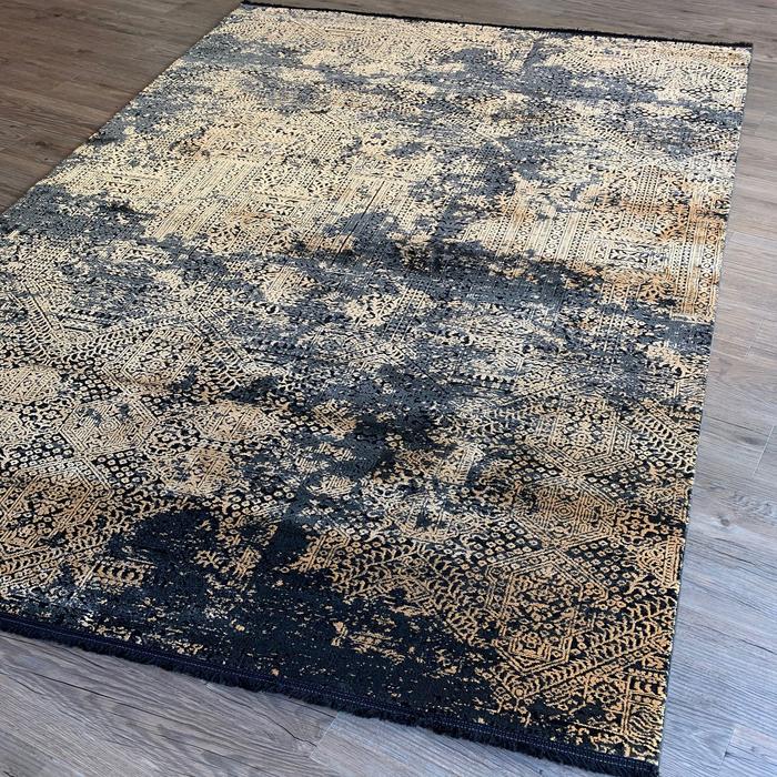 Luxy Bronze Faded Rug - Bronze