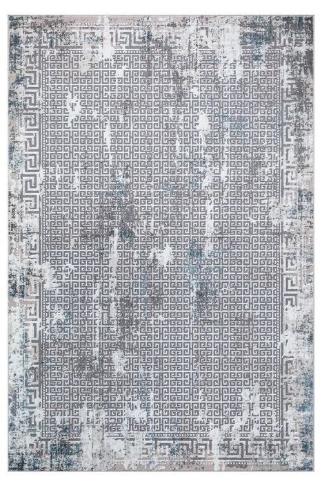 New York Grey Greek Rug