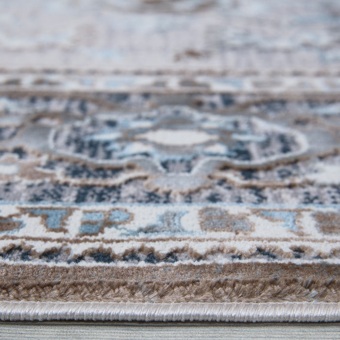 New York Grey Traditional Rug