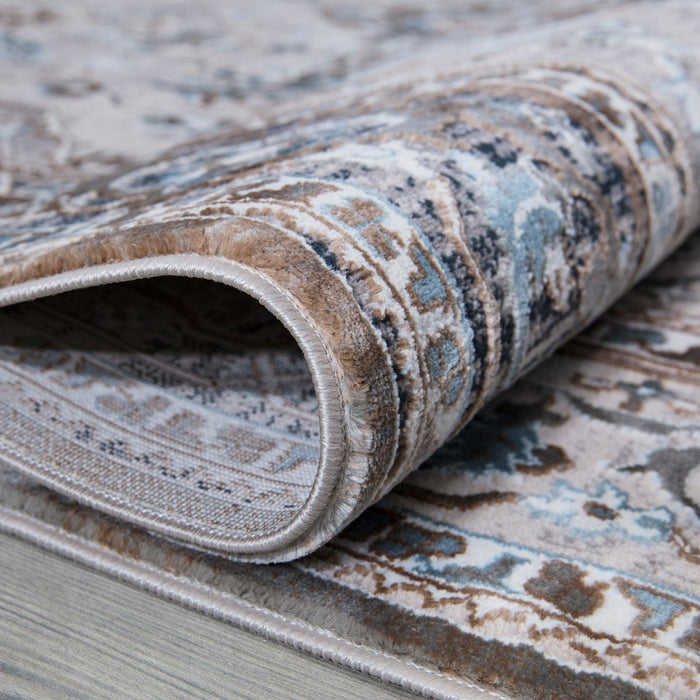 New York Grey Traditional Rug