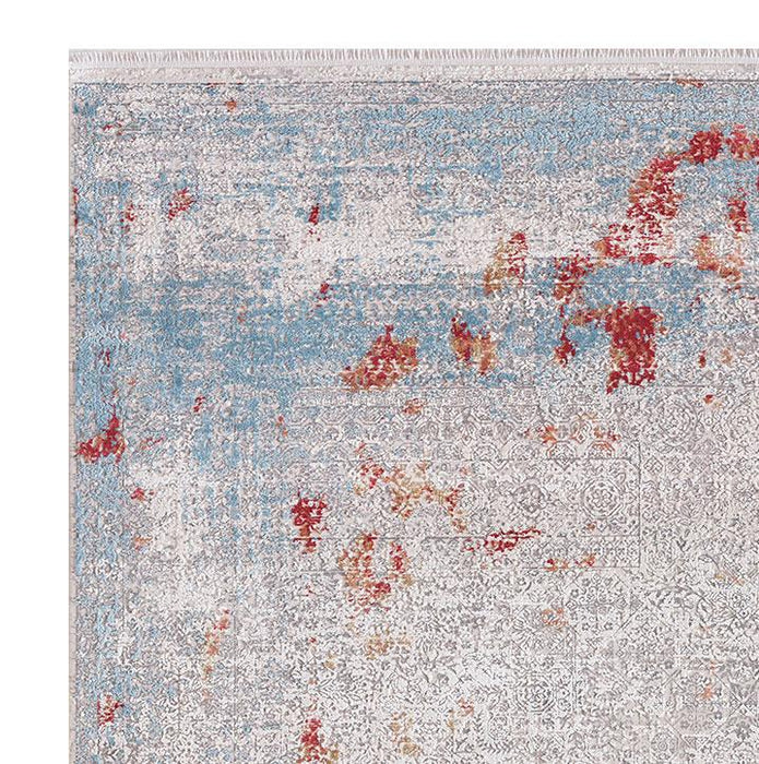 Olimpos Traditional Faded Rug (V3) - Multi