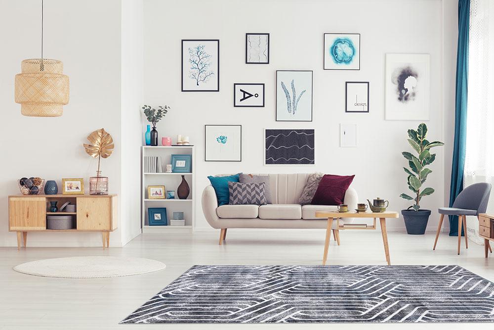 Paris Contemporary Rug V3 - Blue
