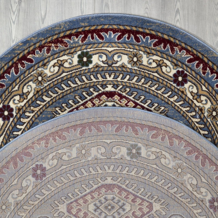 Qashqai Multi Medallion Rug V2 - Blue