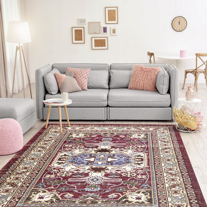 Qashqai Traditional Rug V2 - Red