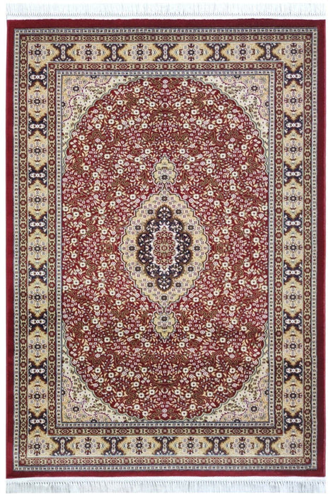 Sicily Traditional Medallion Rug (V2) - Red