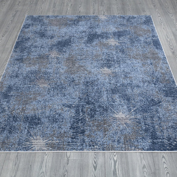 Stratus Star Rug - Blue