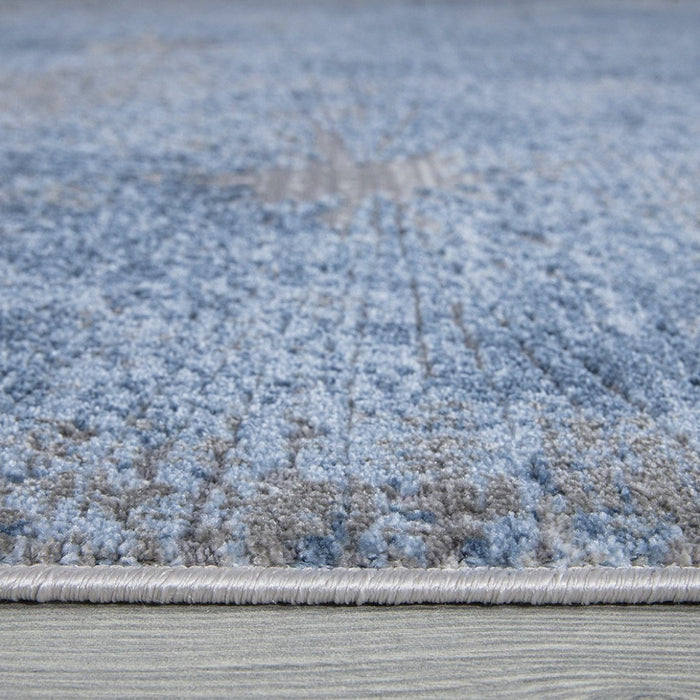Stratus Star Rug - Blue
