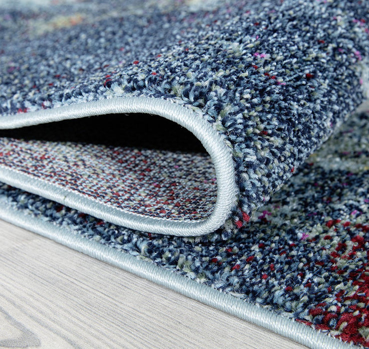 Venus Abstract Design Rug (V1) - Blue